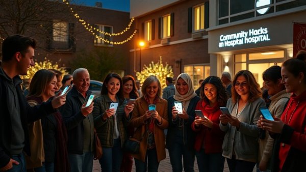 Prisma Health team spreading holiday cheer at Children's Hospital.