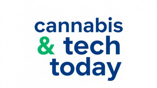 Cannabis & Tech Today logo in blue and green.
