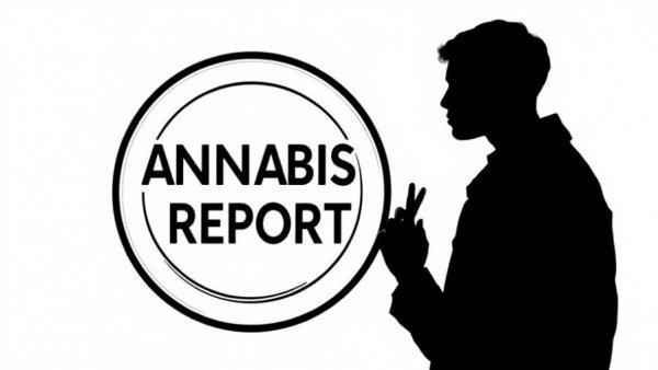 Cannabis Law Report logo with smoking figure silhouette, reclassifying cannabis to Schedule III.