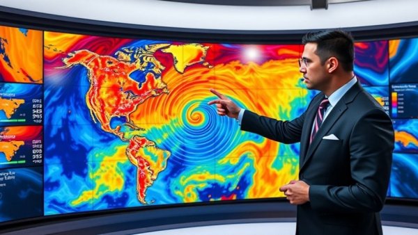 Weather report showing cold weather pattern in Greenville SC.