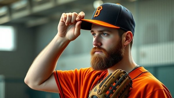 Baseball player indoors, Arizona Diamondbacks offseason strategy focus.