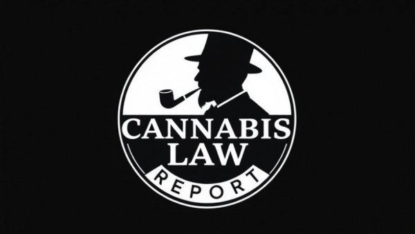 Logo with silhouette and 'Cannabis Law Report' text, relating to Rastafarian Ganja Rights.