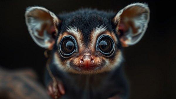 Close-up of a curious tarsier with large eyes, Community Free Events in Phoenix.