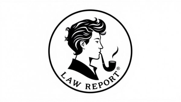 Vintage emblem with text 'Cannabis Law Report' highlighting challenges in cannabis research.