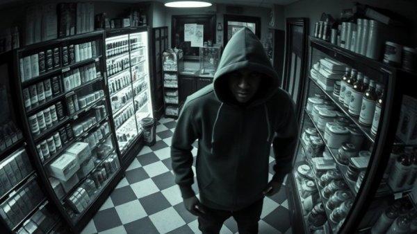 Security footage of smoke shop burglary in West Valley