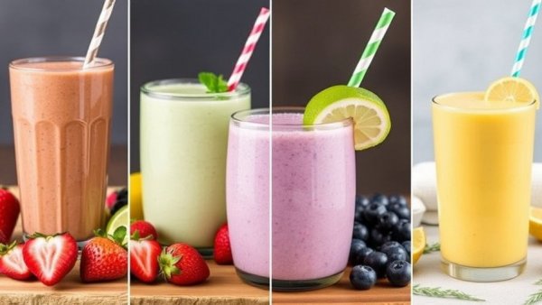 6 High-Fiber Smoothies Under 400 Calories