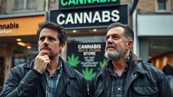 Cannabis Reform in 2026 visual concept with thoughtful individuals.