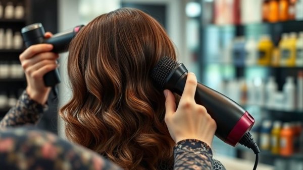 Hair styling in Phoenix salon representing modern Arizona lifestyle.