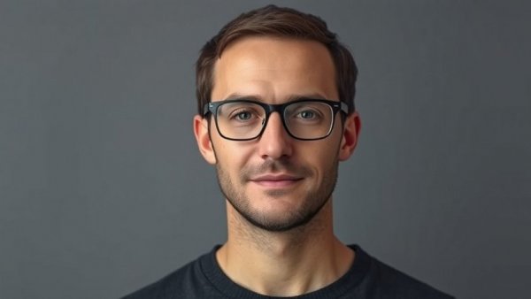 Greenville SC man arrested with glasses and short hair, neutral expression.