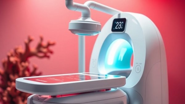Innovative dental technology with scanner and digital display.