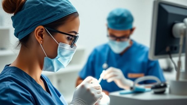 Plymouth Dental Clinic Urgent Care procedure in progress.