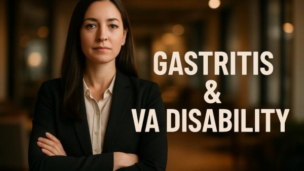 Professional discussing Veterans Gastritis VA Disability.