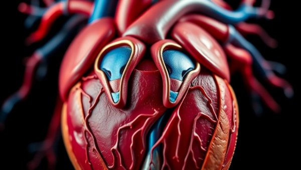 Anatomical illustration of heart valves illustrating Rheumatic Heart Disease Prevalence.