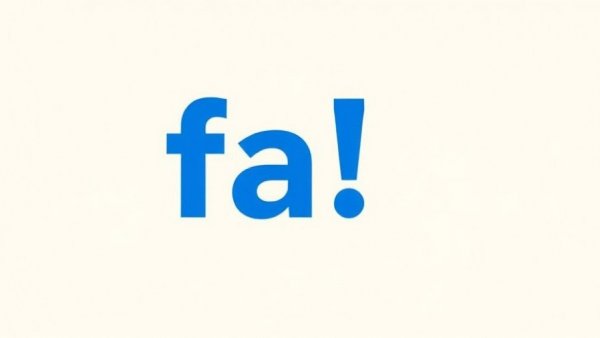 Bold blue 'fa!' on light background, text graphic.