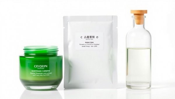 Top K-Beauty products for acne treatment displayed on white background.