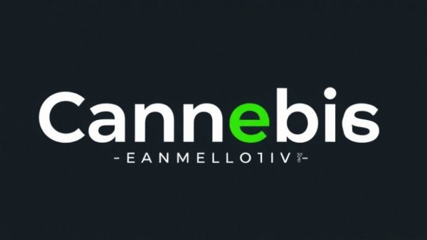 Modern cannabis and tech logo for Europe medical cannabis market