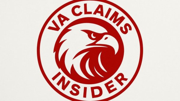VA Claims Insider logo with eagle design, Step 6 VA claim timeline
