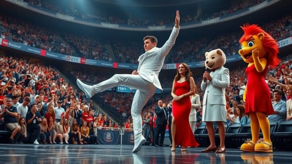 Exciting College GameDay scene in Greenville at sports event.