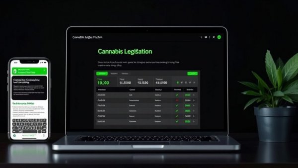 Informative graphic on tracking marijuana legislation, relevant to Oklahoma cannabis program failure.