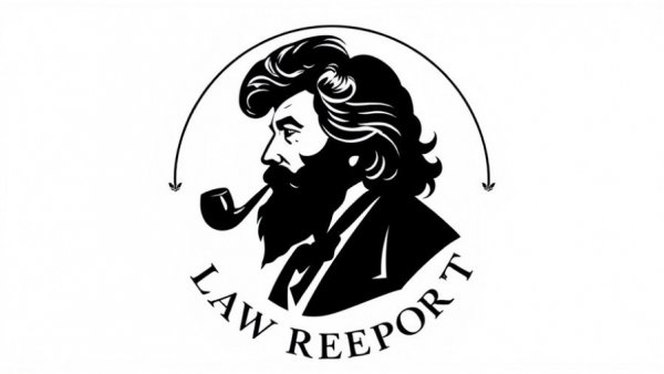 Cannabis Law Report emblem with silhouette.