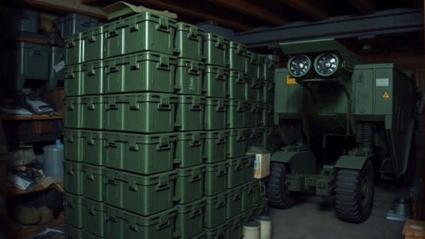Arizona Marine linked to stolen missile systems stored in cluttered area.