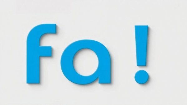 Bold blue 'fa!' text on gray background.