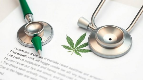 Medical document with cannabis symbol, related to Idaho Medical Cannabis Act.
