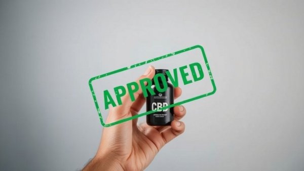 UK CBD approval process symbolized by approved CBD oil.