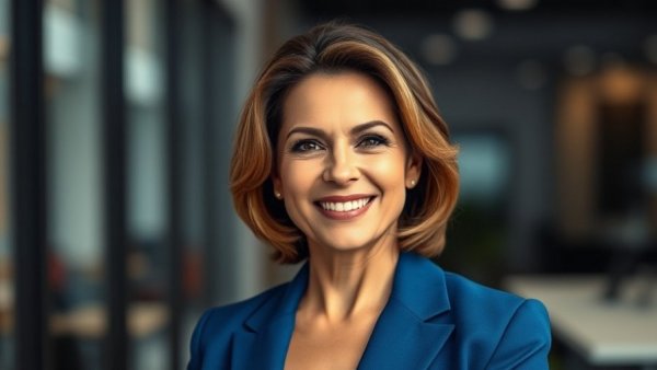 Confident professional woman in blue blazer, Arizona Board of Regents appointments.