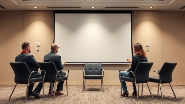Panel discussing AI in hemp industry at conference.