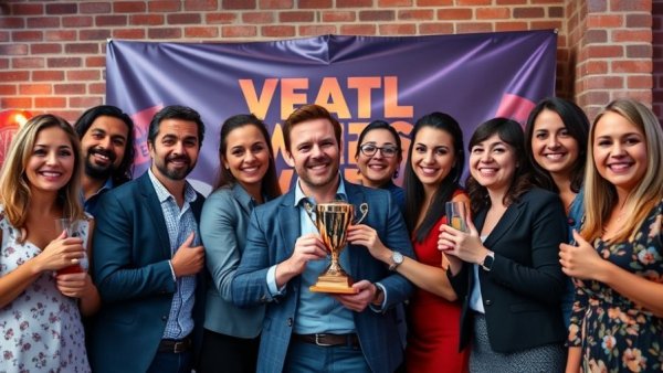 2026 Foodist Awards Arizona winners group photo with trophy.