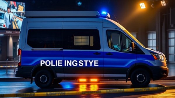 Police custody death investigation news report overlay.