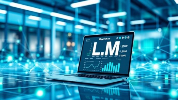 Digital network illustration representing MLM software business.