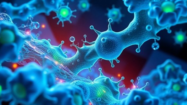 Arg-1 and cartilage regeneration abstract illustration.