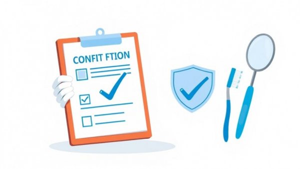 Informed Consent in Dental Practice illustration with consent form.