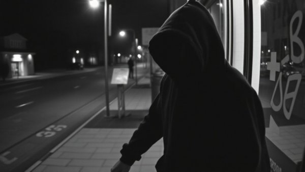 Grainy footage of copper theft suspect in the Valley.