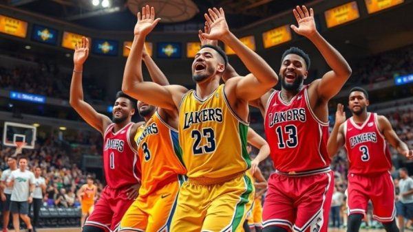 Phoenix Mercury roster players celebrate on the court with energy.