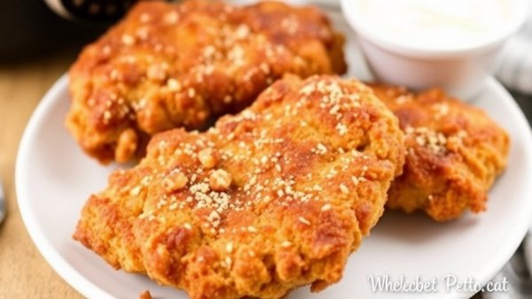 Air Fryer Pretzel Chicken Schnitzel