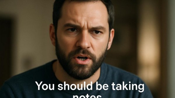 VA Higher Level Review Success close-up of a man speaking.