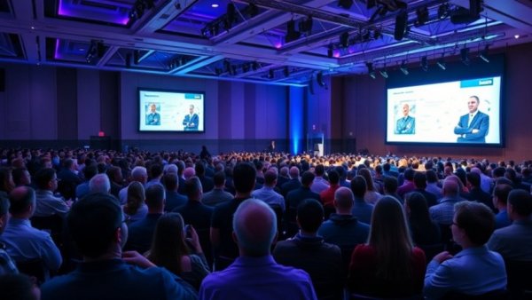 Audience at the International Osteology Symposium 2026 attentively watching a presentation.
