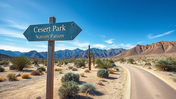North Mountain Park renovation showcased with trail sign in desert setting.