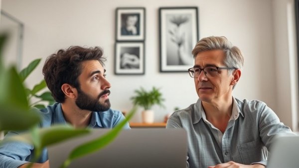Video call setup discussing cannabis industry compliance.