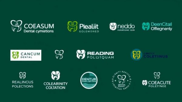 Logos for dental event with streamlined dental billing focus.