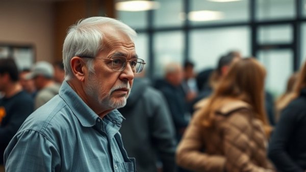 Older man engaged in conversation suggesting Mark Sanford's political comeback.