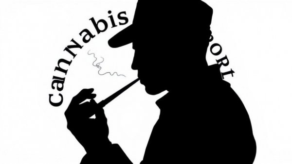 Cannabis Law Report logo with silhouette and pipe.