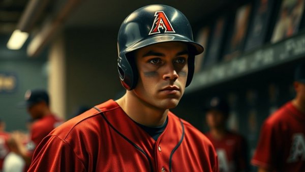 Ketel Marte's intense focus in Arizona Diamondbacks uniform.