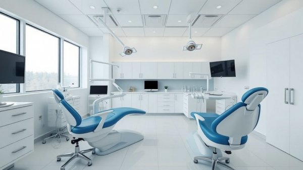 Modern dental clinic interior for dental practice brokerage.