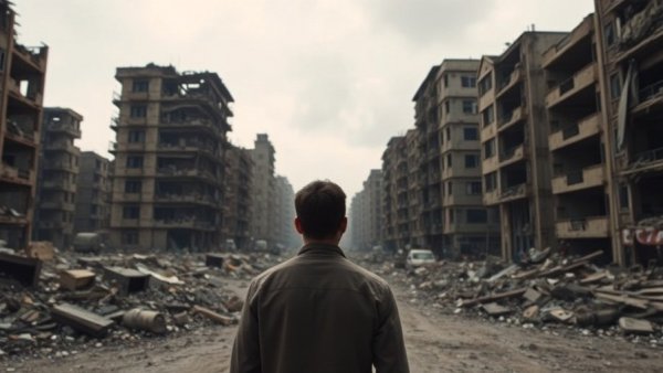 Ukrainian drone strikes on Russia leave buildings destroyed.