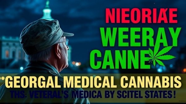 Cannabis industry news with veteran at U.S. Capitol in Georgia.