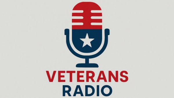 Veterans Radio microphone logo representing veteran entrepreneurship